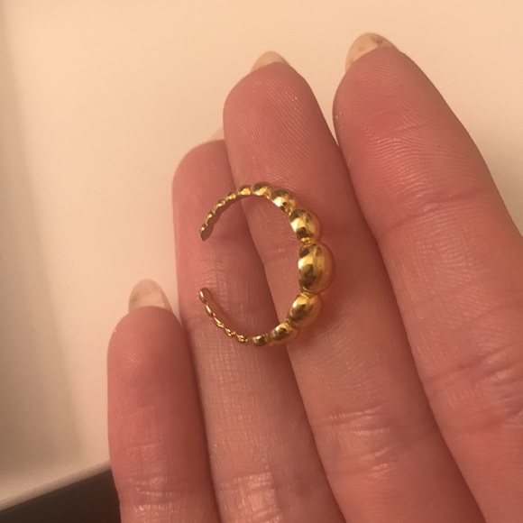 GOLD PLATED RING - Picture 2 of 3